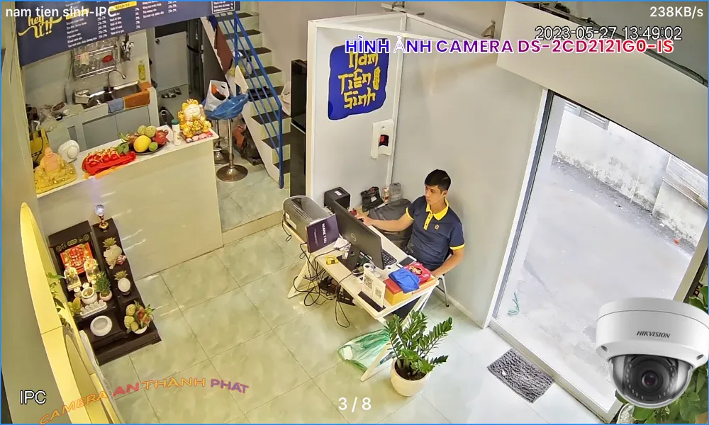 Camera Hikvision DS-2CD2121G0-IS