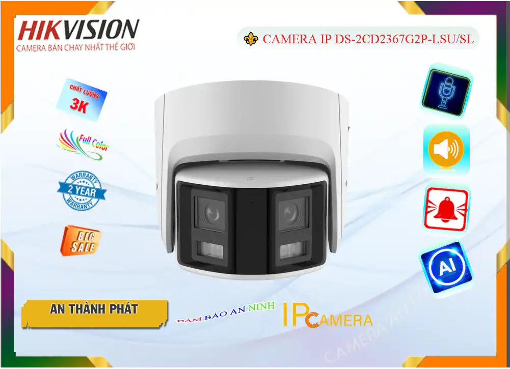 Camera Hikvision DS-2CD2367G2P-LSU/SL,DS-2CD2367G2P-LSU/SL Đang giảm giá, Loại Camera DS-2CD2367G2P-LSU/SL Công Nghệ Mới,DS-2CD2367G2P-LSU/SL HD IP  Giá rẻ nhất,DS-2CD2367G2P-LSU/SL Giá chiết khấu,phân phối DS-2CD2367G2P-LSU/SL Hình ảnh sắc nét với Ultra 4k lite ,Nơi Lắp DS-2CD2367G2P-LSU/SL,DS-2CD2367G2P-LSU/SL Đang giảm giá,DS-2CD2367G2P-LSU/SL Công Nghệ Mới