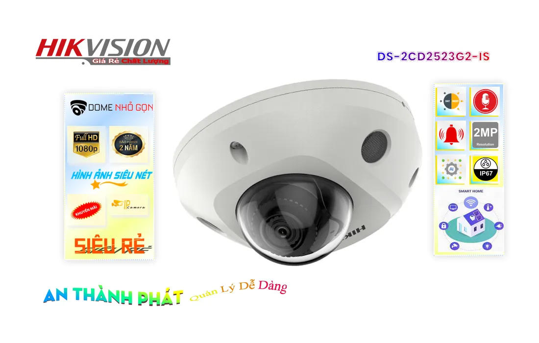 Camera Hikvision DS-2CD2523G2-IS Camera Hikvision DS-2CD2523G2-IS