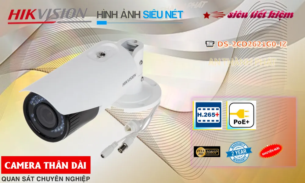Camera DS-2CD2621G0-IZ Chất Lượng