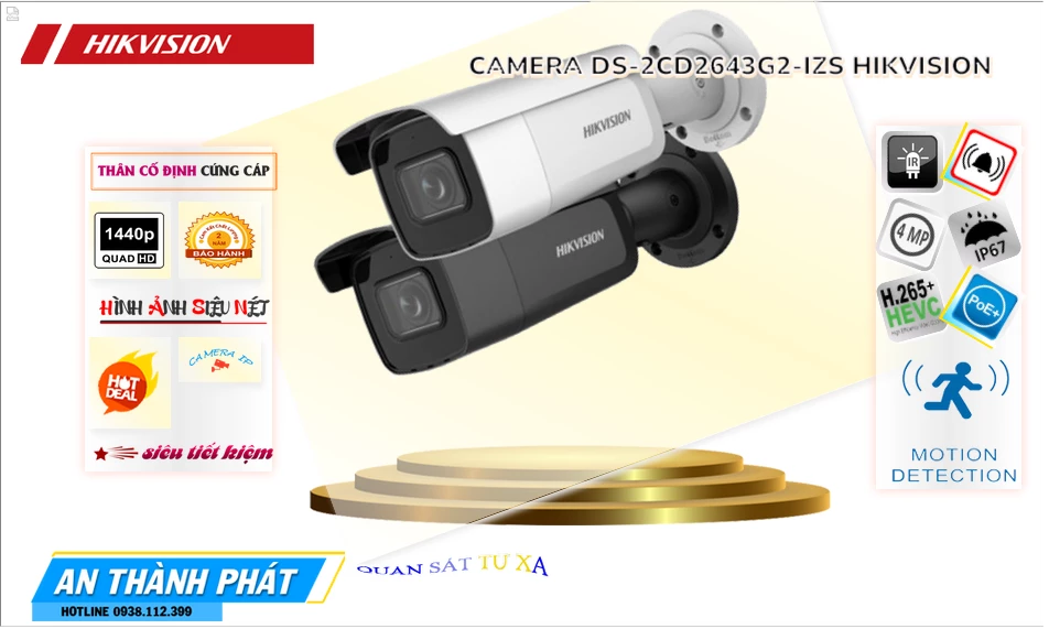 Camera DS-2CD2643G2-IZS Hikvision Camera DS-2CD2643G2-IZS Hikvision