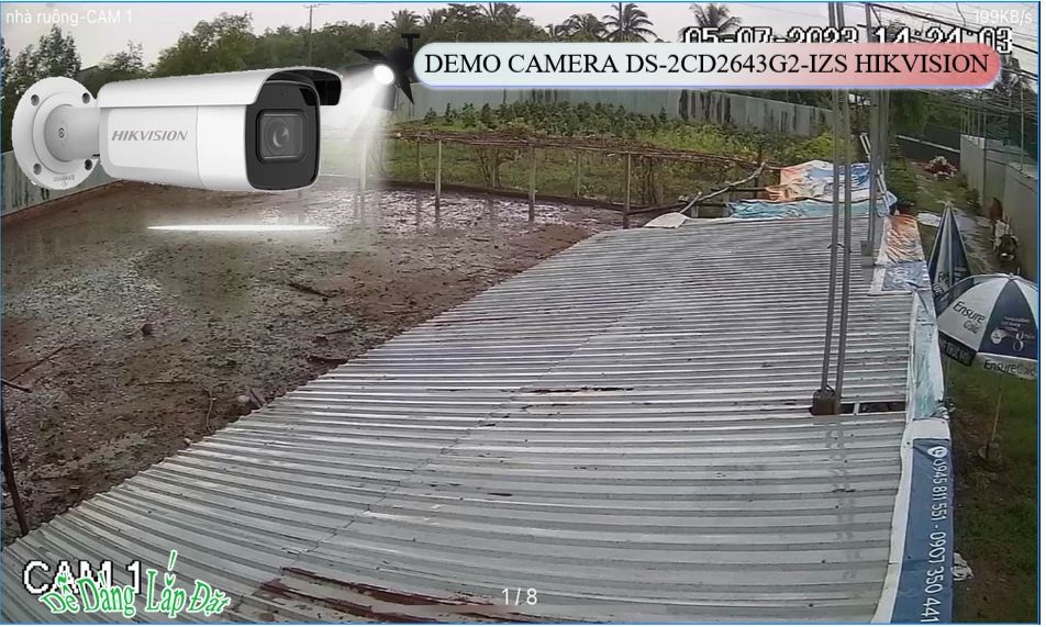 Camera DS-2CD2643G2-IZS Hikvision Camera DS-2CD2643G2-IZS Hikvision