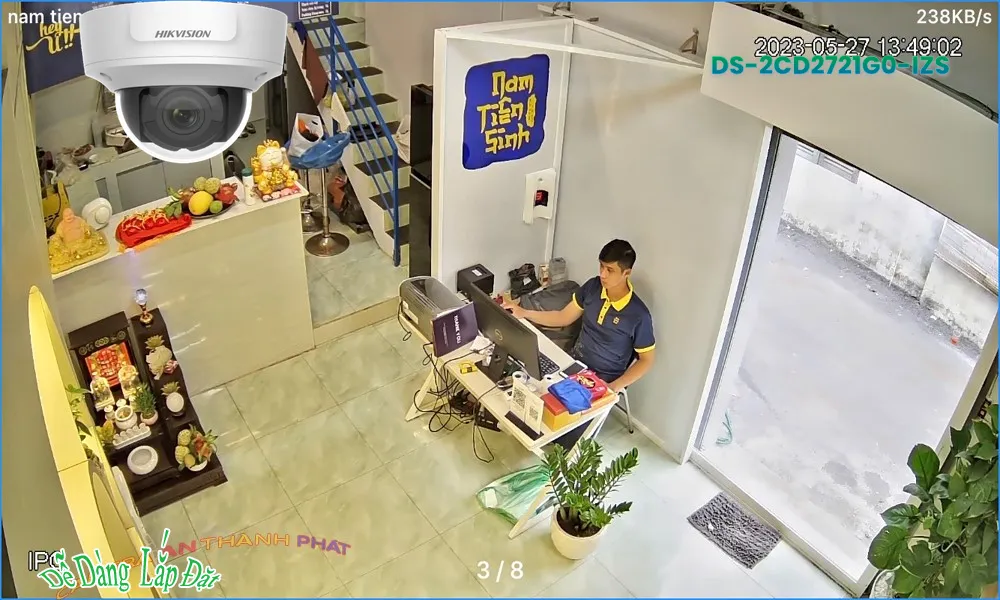 Camera An Ninh Hikvision DS-2CD2721G0-IZS Sắc Nét Camera An Ninh Hikvision DS-2CD2721G0-IZS Sắc Nét
