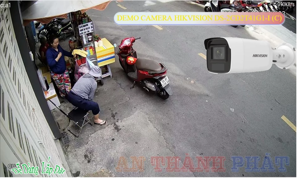 ✪  Camera  Hikvision Mẫu Đẹp DS-2CD2T41G1-I(C)