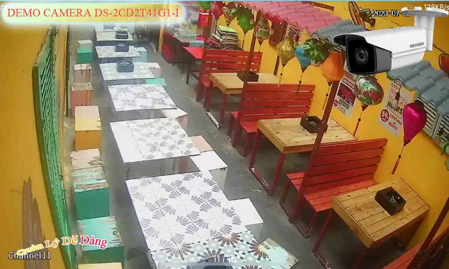 Camera Hikvision DS-2CD2T41G1-I