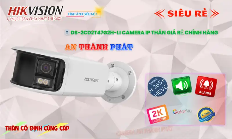 Camera Hikvision <b>DS-2CD2T47G2H-LI</b> Camera Hikvision <b>DS-2CD2T47G2H-LI</b>