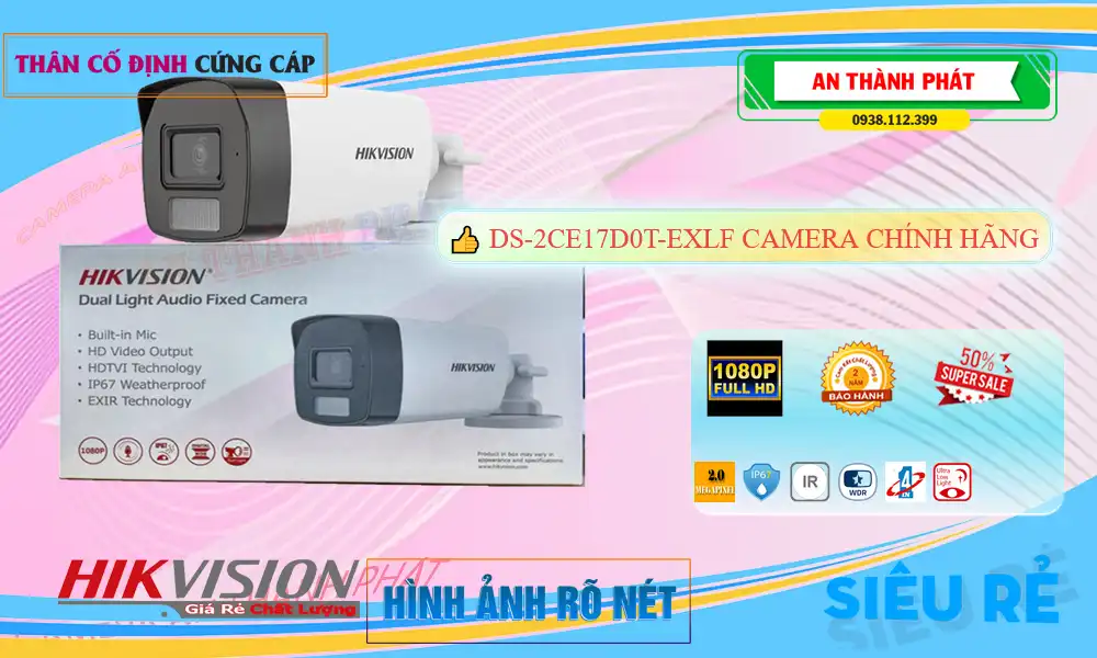 Camera Hikvision <b>DS-2CE17D0T-EXLF</b> Camera Hikvision <b>DS-2CE17D0T-EXLF</b>