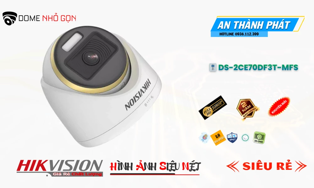 Camera DS-2CE70DF3T-MFS Hikvision Camera DS-2CE70DF3T-MFS Hikvision
