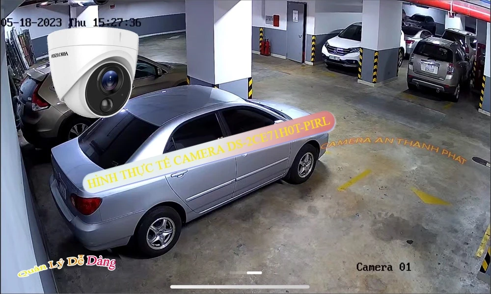 DS-2CE71H0T-PIRL Camera Chính Hãng Hikvision