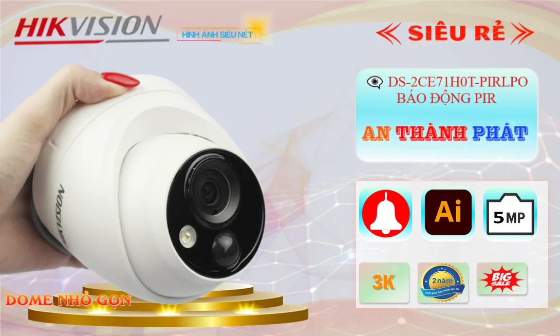 DS-2CE71H0T-PIRLPO  thông tin chi tiết