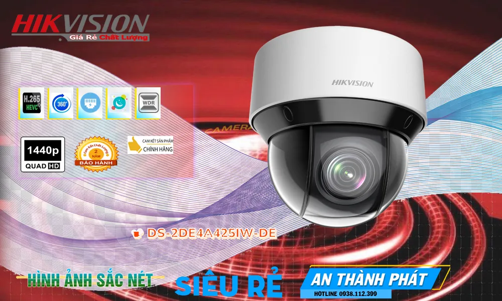 DS-2DE4A425IW-DE Camera  Hikvision