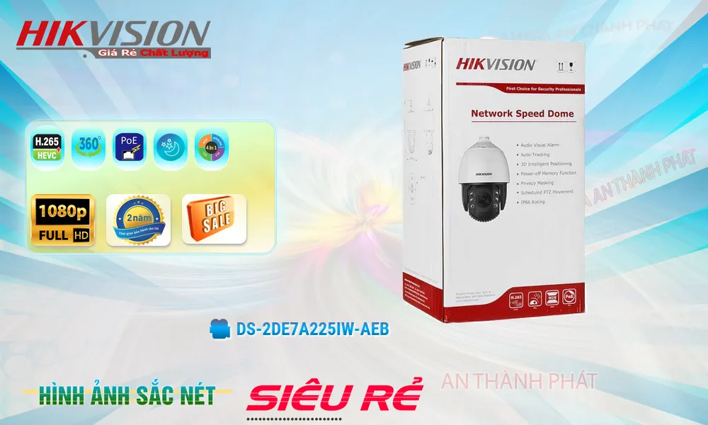 DS-2DE7A225IW-AEB Camera An Ninh Tiết Kiệm DS-2DE7A225IW-AEB Camera An Ninh Tiết Kiệm