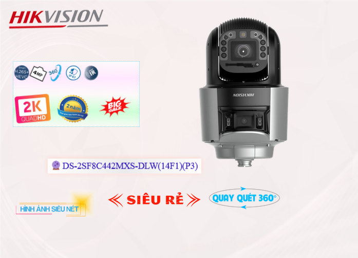Camera Giá Rẻ Hikvision DS-2SF8C442MXS-DLW 14F1 P3 Giá rẻ Camera Giá Rẻ Hikvision DS-2SF8C442MXS-DLW 14F1 P3 Giá rẻ