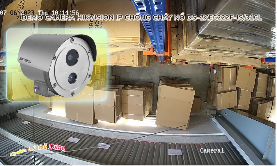 Camera DS-2XE6222F-IS/316L  Hdparagon Thiết kế Đẹp