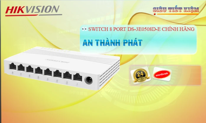 DS-3E0508D-E Thiết Bị Mạng  Bộ chia mạng