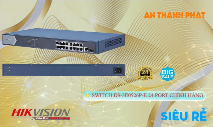 DS-3E0526P-E  Hikvision