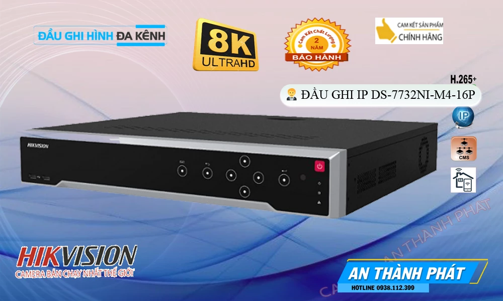 DS-7732NI-M4/16P Đầu Ghi Hình Mẫu Đẹp