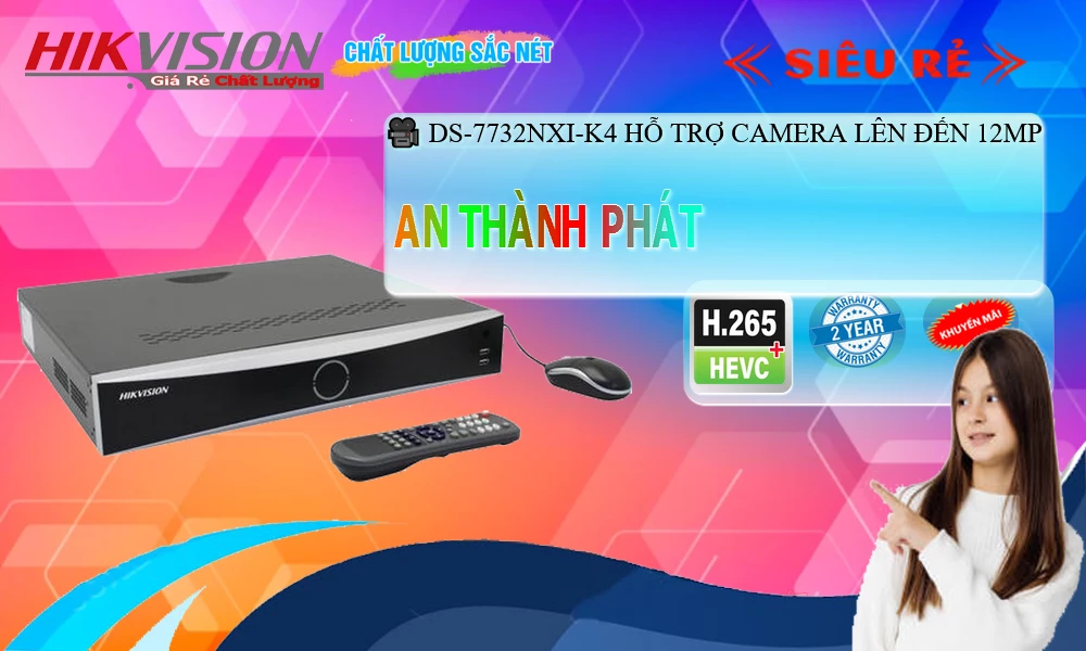 DS-7732NXI-K4 Đầu Ghi Hình Chức Năng Cao Cấp DS-7732NXI-K4 Đầu Ghi Hình Chức Năng Cao Cấp