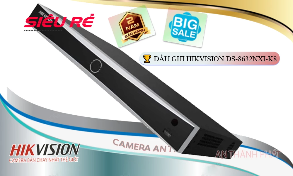Đầu Ghi DS-8632NXI-K8 Công Nghệ Mới Đầu Ghi DS-8632NXI-K8 Công Nghệ Mới
