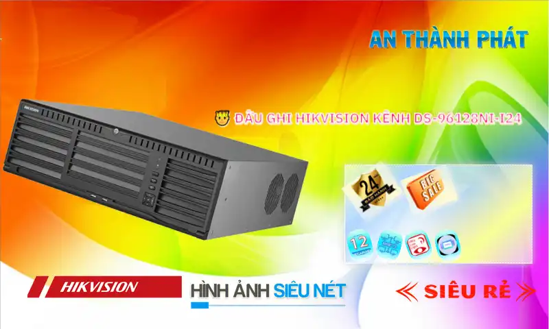 DS-96128NI-I24/H sắc nét Hikvision