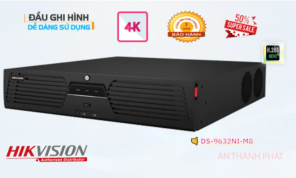 DS-9632NI-M8 Đầu Ghi Hình IP 32 Kênh 8MP DS-9632NI-M8 Đầu Ghi Hình IP 32 Kênh 8MP