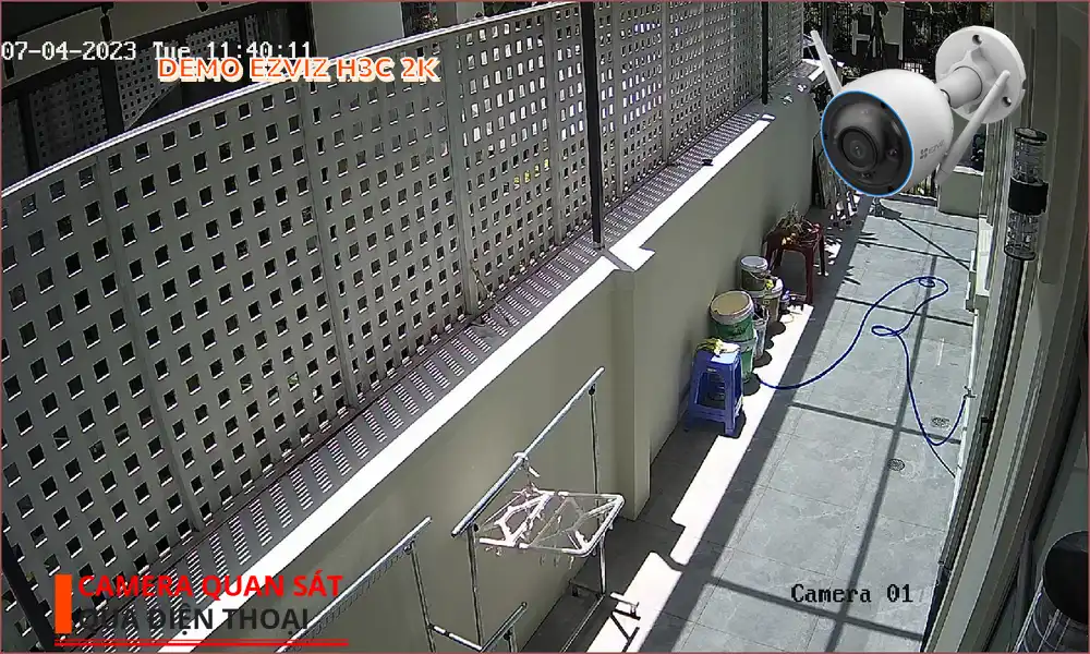 H3C2K Camera An Ninh Wifi Ezviz