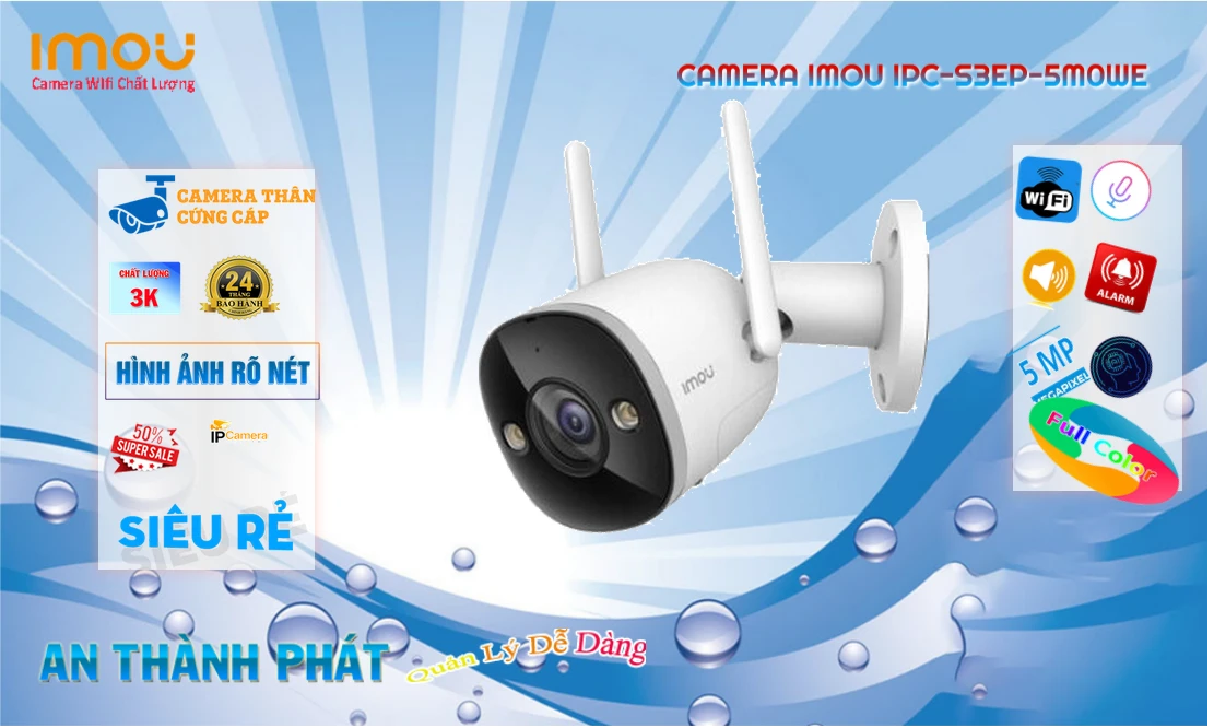 IPC-S3EP-5M0WE Camera Wifi Imou Thiết kế Đẹp IPC-S3EP-5M0WE Camera Wifi Imou Thiết kế Đẹp