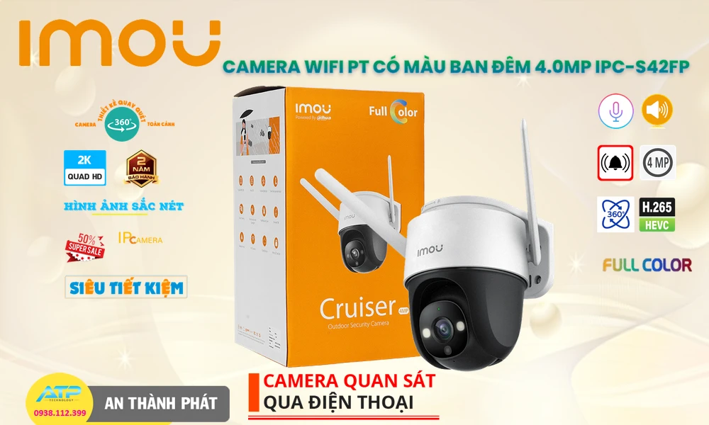 Camera Giá Rẻ Wifi Imou IPC-S42FP Giá rẻ Camera Giá Rẻ Wifi Imou IPC-S42FP Giá rẻ