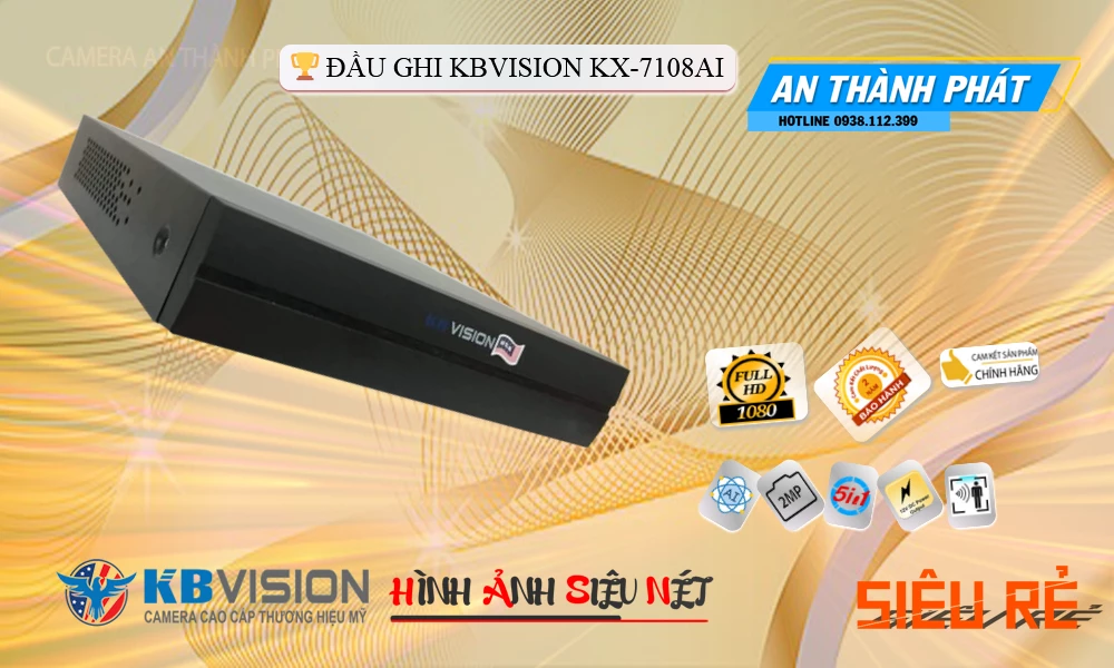 Đầu Thu KBvision KX-7108Ai ✮ Đầu Thu KBvision KX-7108Ai ✮