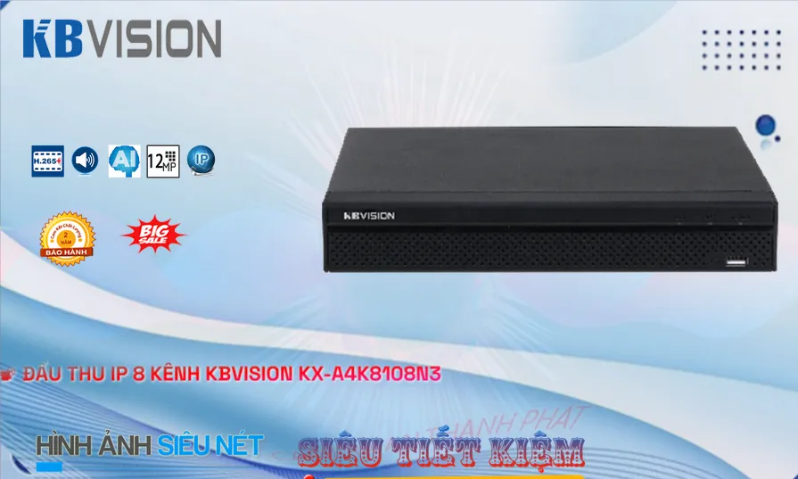 KX-A4K8108N3 Siêu rẻ KBvision KX-A4K8108N3 Siêu rẻ KBvision