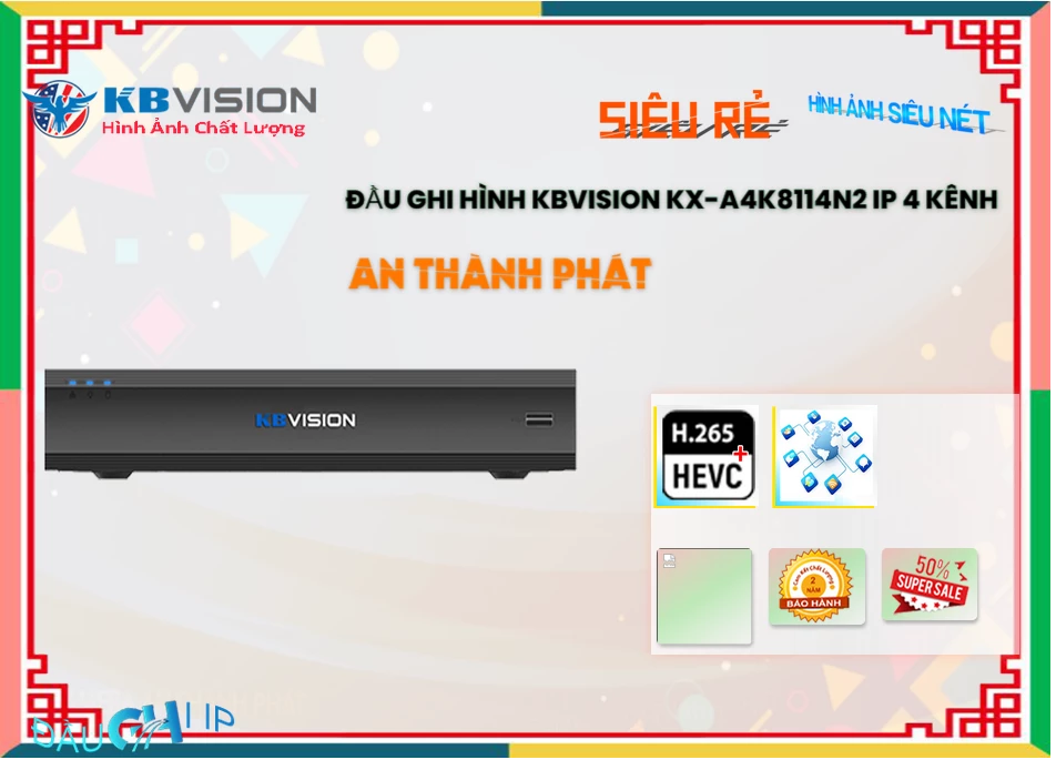 KX-A4K8114N2Đầu ghi Camera KBvision Thiết kế Đẹp KX-A4K8114N2Đầu ghi Camera KBvision Thiết kế Đẹp
