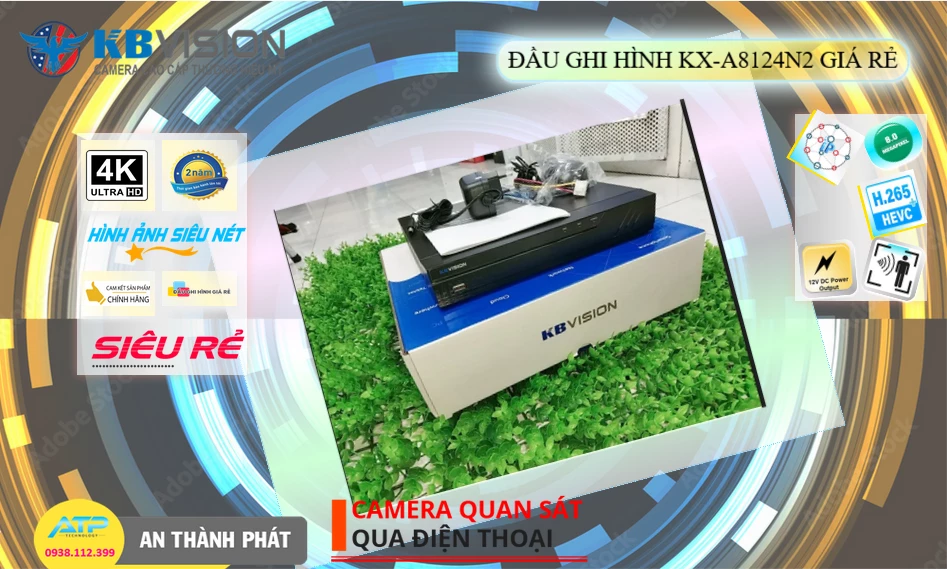 KX-A8124N2 Thiết kế Đẹp  KBvision