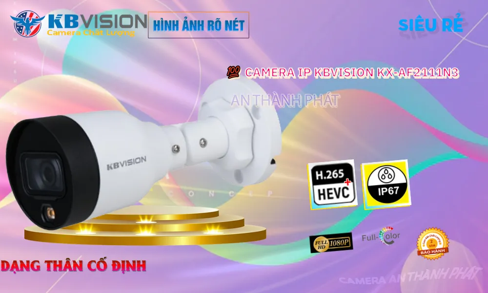 Điểm nổi bật của camera Kbvision KX-AF2111N3