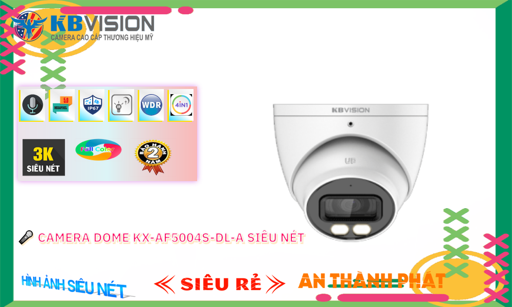 KX-AF5004S-DL-A Camera KBvision KX-AF5004S-DL-A Camera KBvision