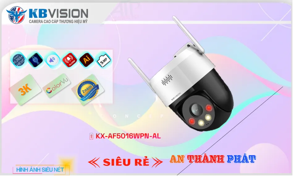 KX-AF5016WPN-ALCamera Giá rẻ KBvision ✨ KX-AF5016WPN-ALCamera Giá rẻ KBvision ✨