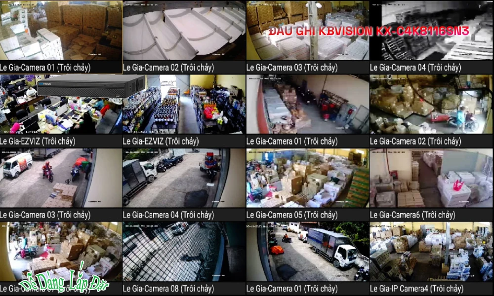 🌟👌 Đầu Thu KX-C4K8116SN3 KBvision