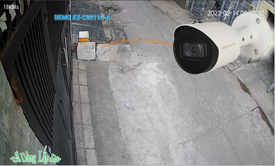 Camera KX-C8011S-A tích hợp mic