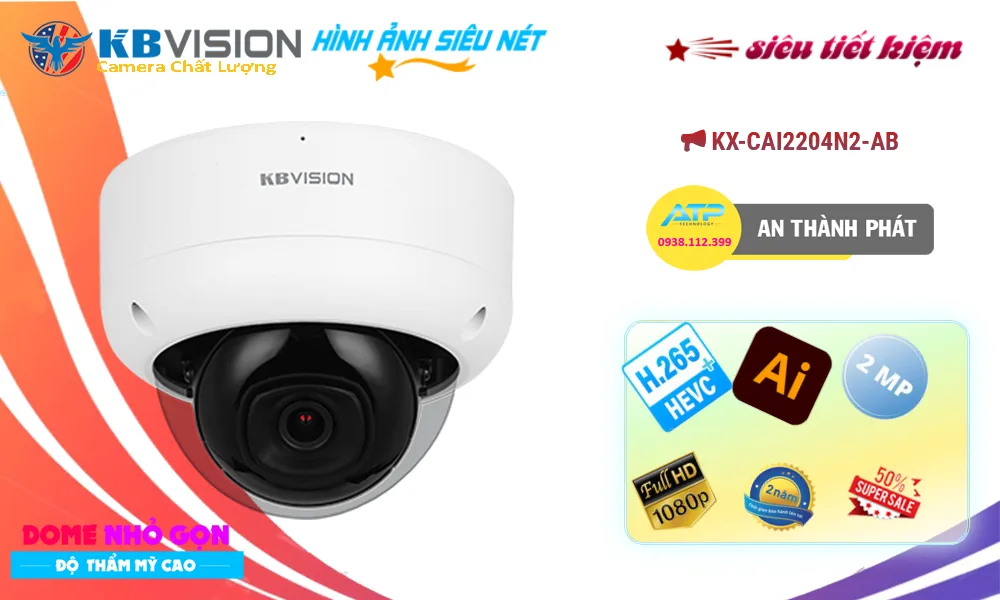 ✨ Camera KX-CAi2204N2-AB Chức Năng Cao Cấp