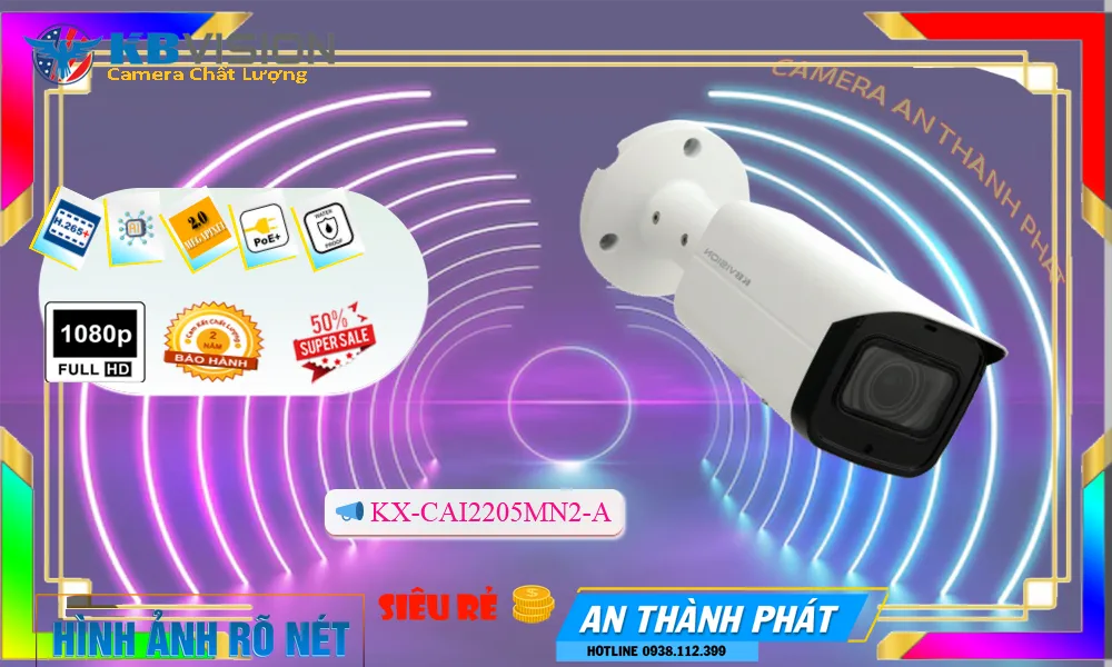 KX-CAi2205MN2-A Camera Chất Lượng  KBvision