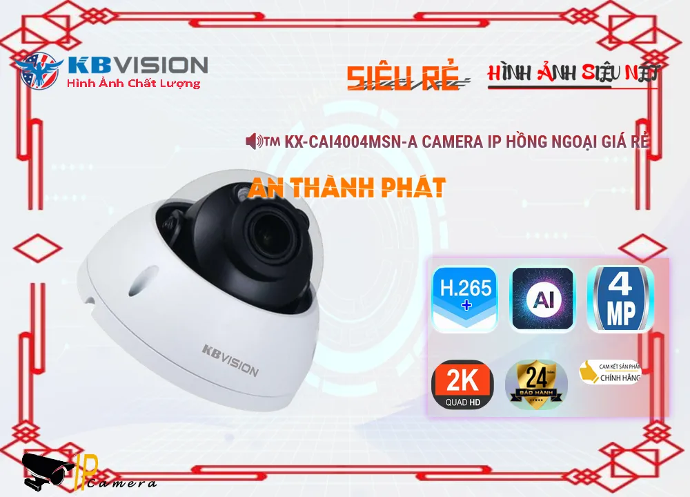 Camera KX-CAi4004MSN-A KBvision Giá rẻ ❇ Camera KX-CAi4004MSN-A KBvision Giá rẻ ❇