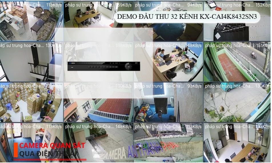 KX-CAi4K8432SN3 KBvision Sắc Nét KX-CAi4K8432SN3 KBvision Sắc Nét