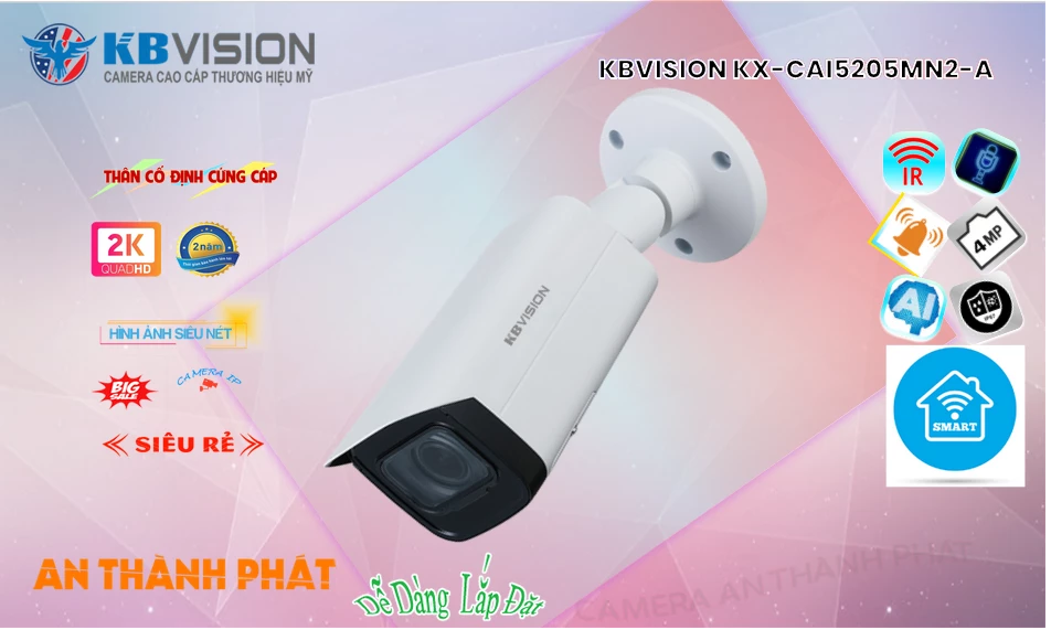 Camera KX-CAi5205MN2-A Công Nghệ Mới Camera KX-CAi5205MN2-A Công Nghệ Mới