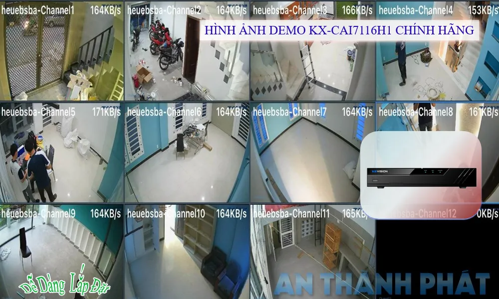 Đầu Ghi KBvision Sắc Nét KX-CAi7116H1 Đầu Ghi KBvision Sắc Nét KX-CAi7116H1