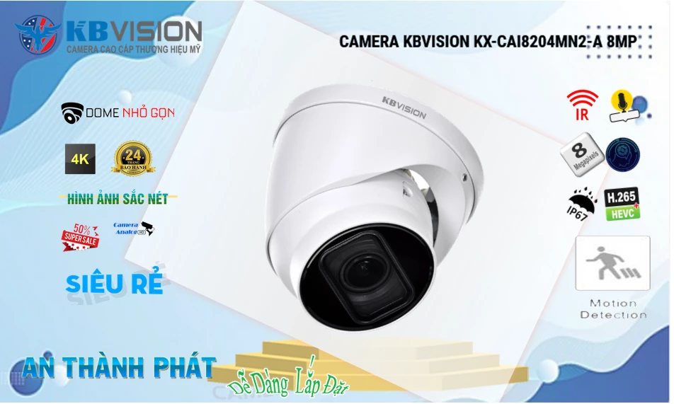Camera KX-CAi8204MN2-A KBvision Chất Lượng Camera KX-CAi8204MN2-A KBvision Chất Lượng