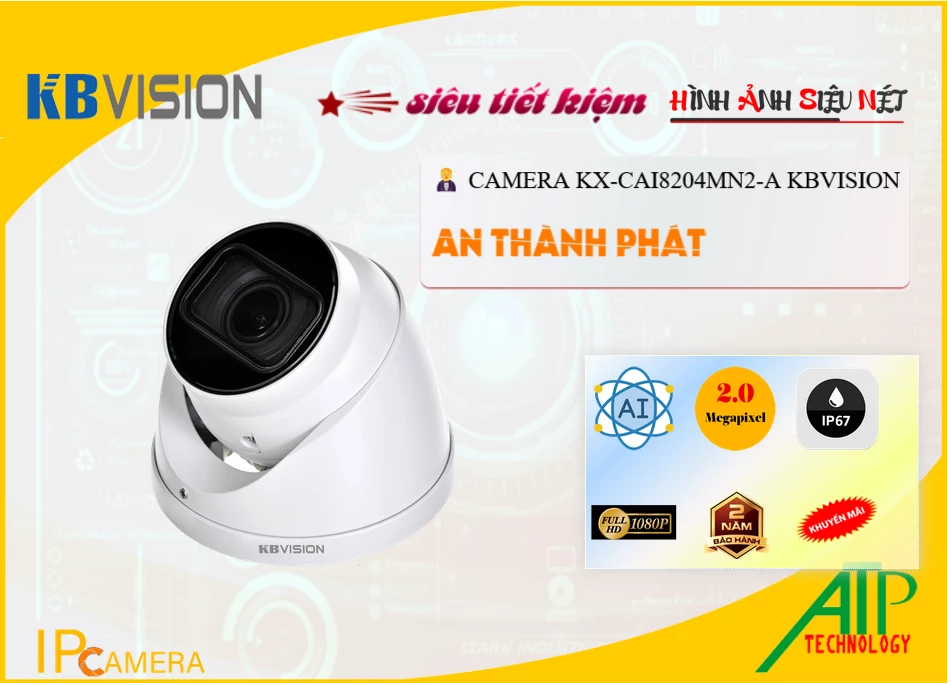 Camera KX-CAi8204MN2-A KBvision Chất Lượng Camera KX-CAi8204MN2-A KBvision Chất Lượng