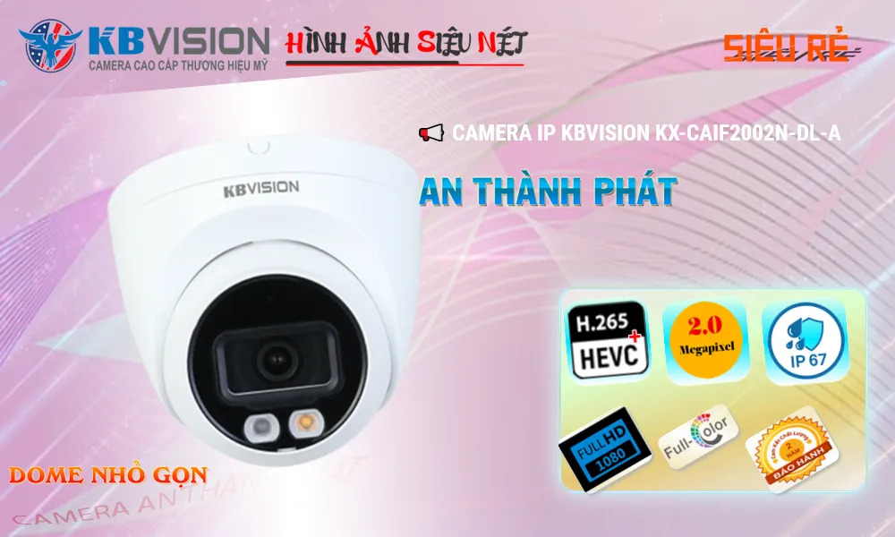 Điểm nổi bật của camera IP KX-CAiF2002N-DL-A