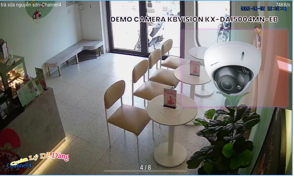 Camera KX-DAi5004MN-EB Tiết Kiệm