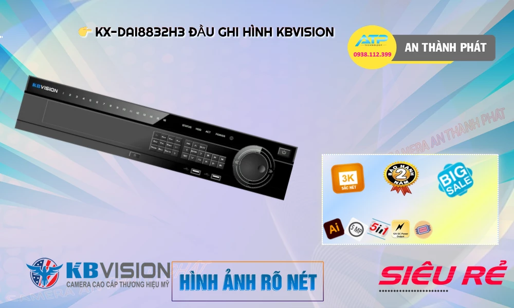 KX-DAi8832H3 Đầu Ghi Hình Thiết kế Đẹp KX-DAi8832H3 Đầu Ghi Hình Thiết kế Đẹp