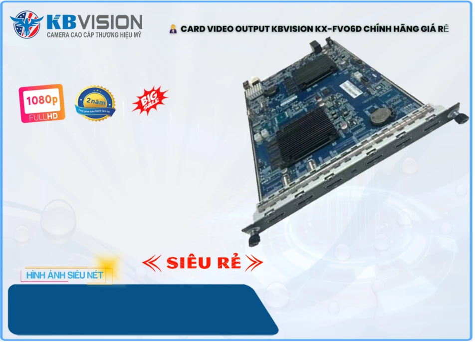 Card Video Output Kbvision KX-FVO6D,KX-FVO6D Giá rẻ,KX-FVO6D giá hấp dẫn,Thông số KX-FVO6D,bán KX-FVO6D,Bán Giá KX-FVO6D,phân phối ,KX-FVO6D Bán Sỉ,Giá Bán KX-FVO6D,Nơi Lắp KX-FVO6D,thông số KX-FVO6D,KX-FVO6D Tốt nhất,KX-FVO6D Giá chiết khấu