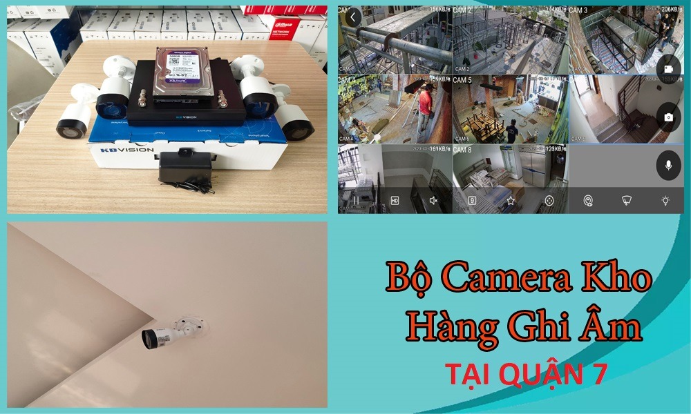 lắp camera trọn gói tại quận 7